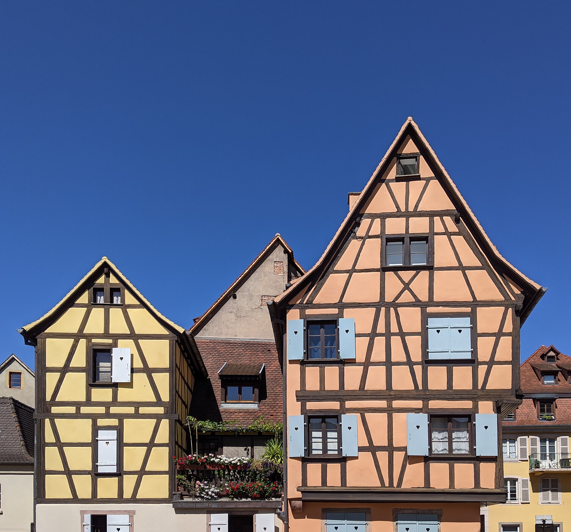 Maisons alsaciennes a colombages